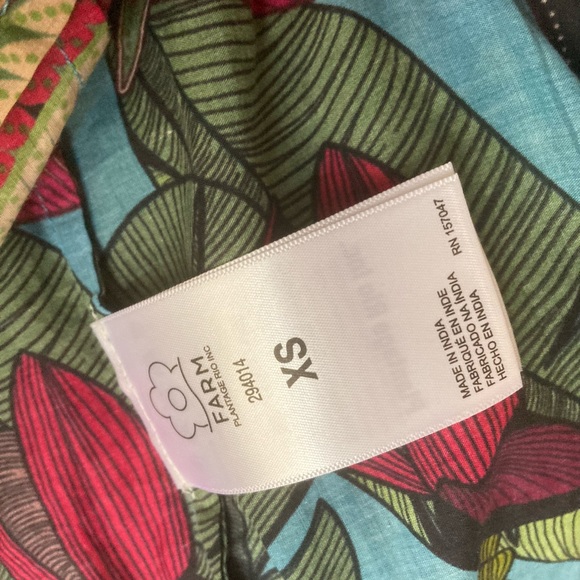 EUC FARM Rio for Anthropology Totally Tuiuiu Dress - Picture 6 of 6